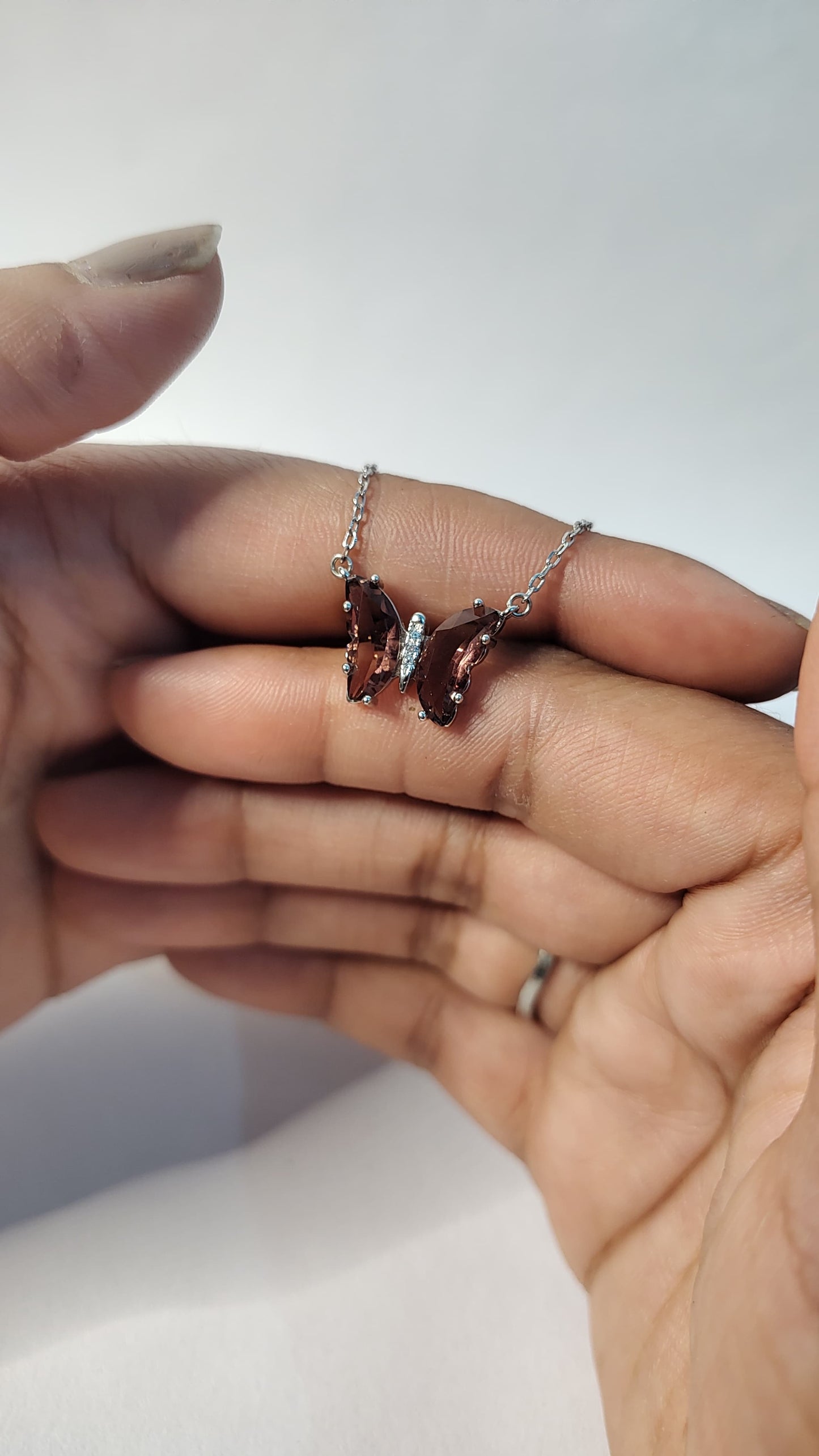 925 Silver Butterfly pendant