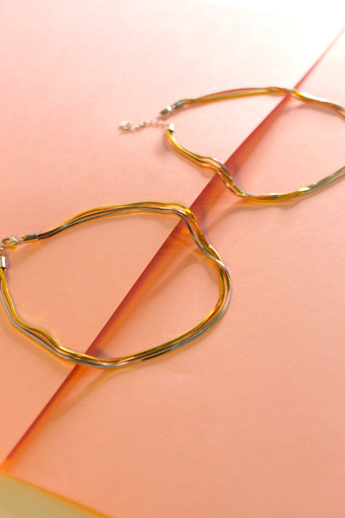 Triple Layer Silver Anklet