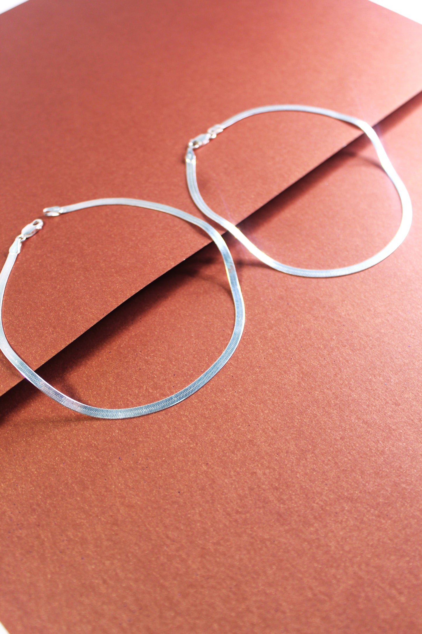 925 Silver Snake Anklet