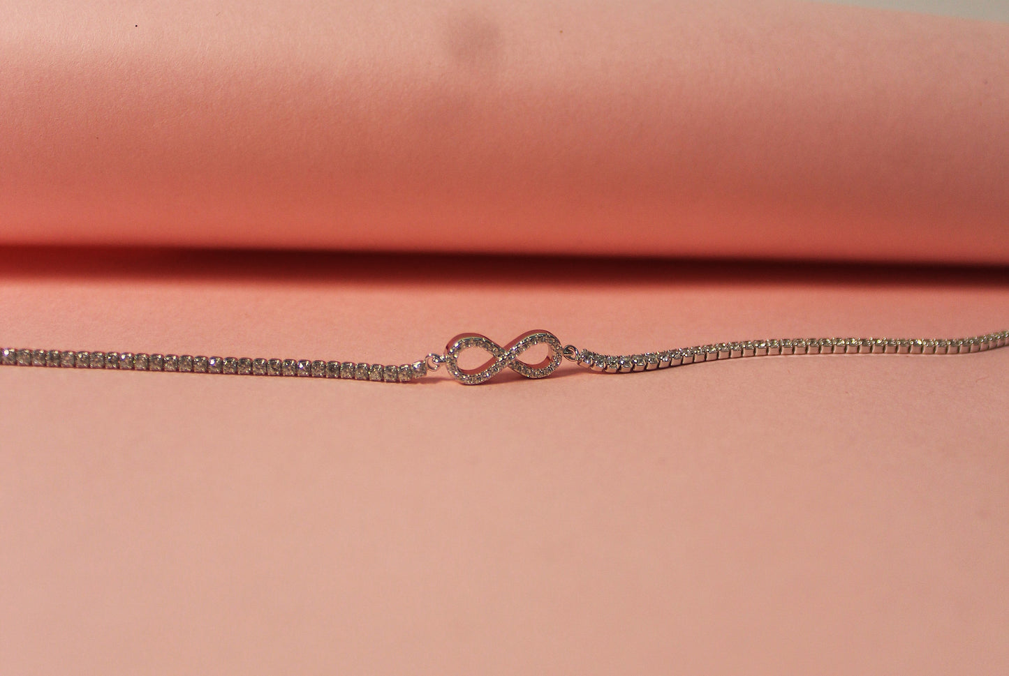925 Silver Infinity Tennis Bracelet