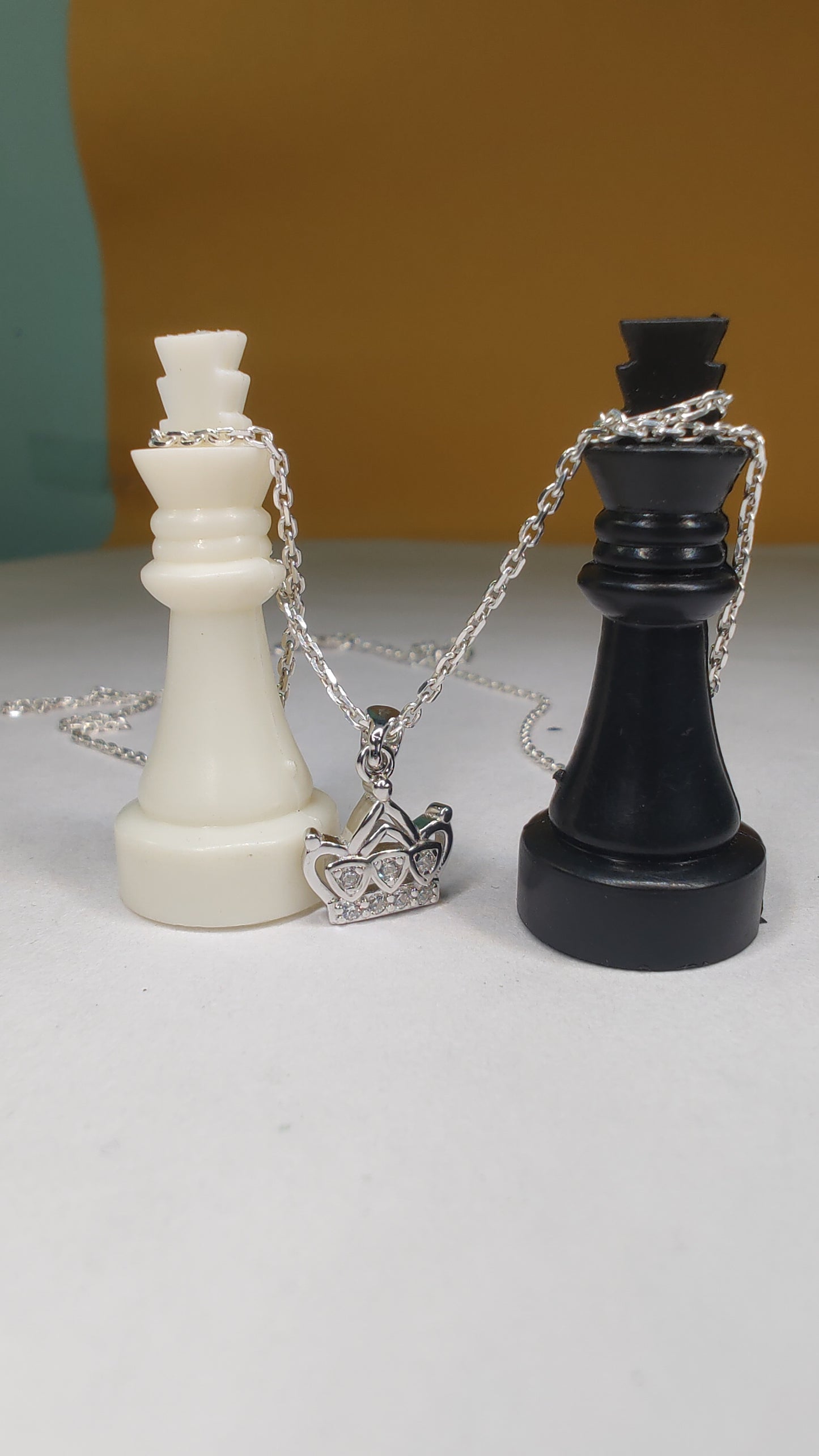 Silver Queen Embrace Pendant