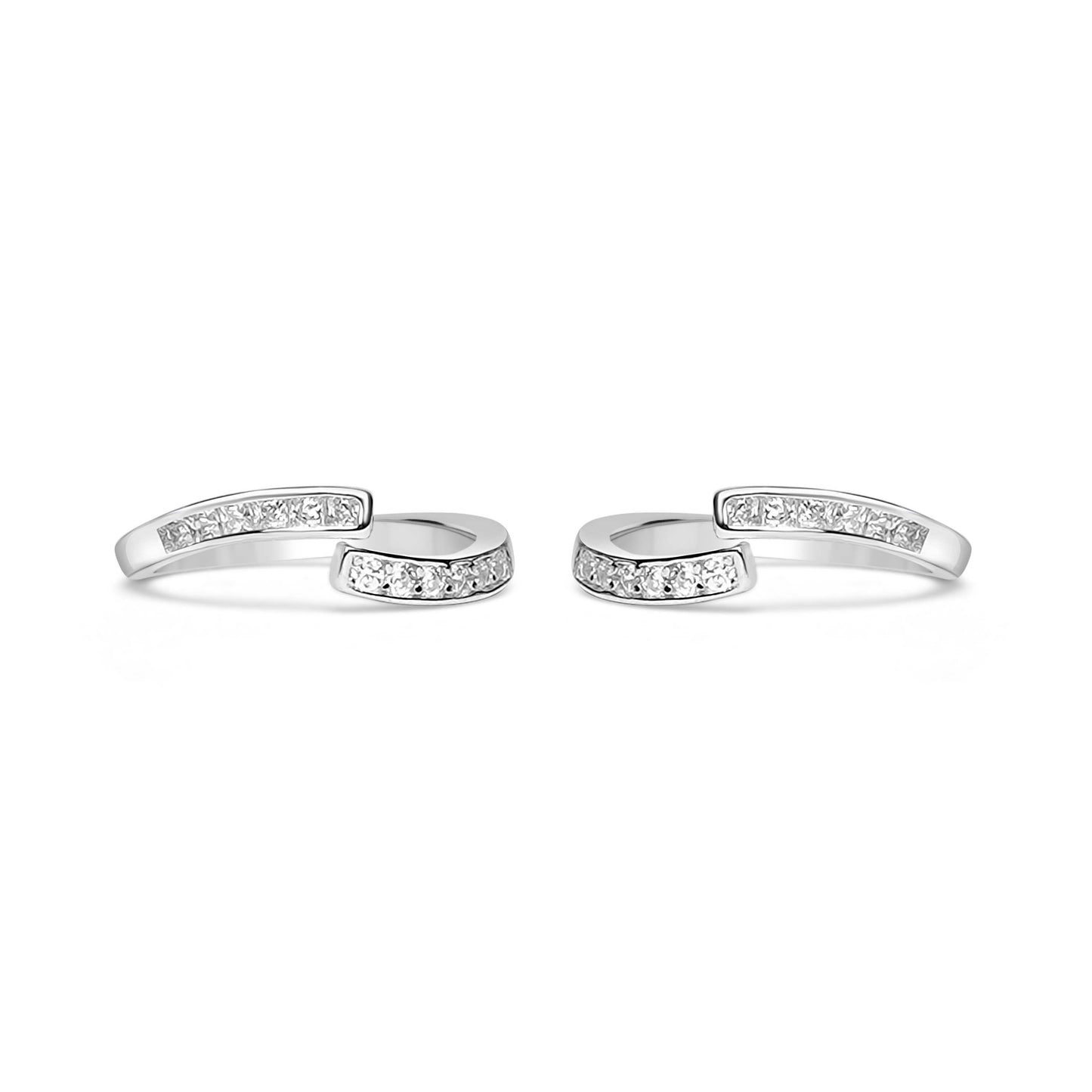 925 Silver Solitaire Toe Ring