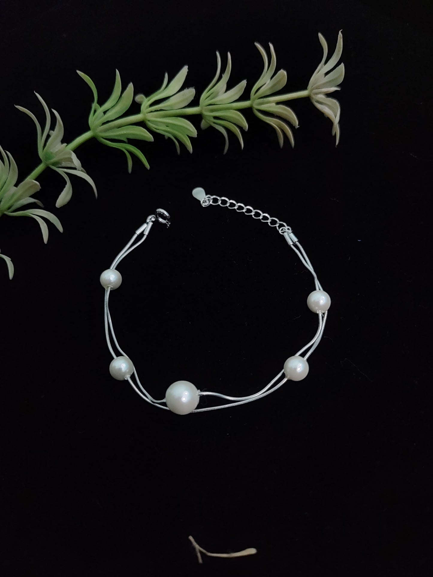 Double Layer Pearl Bracelet