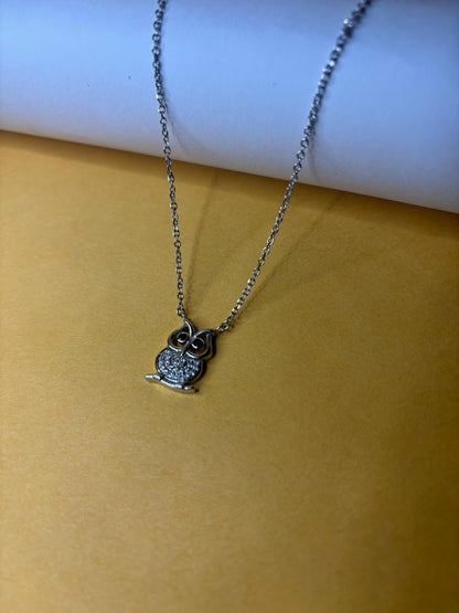 925 Silver OWL Pendant