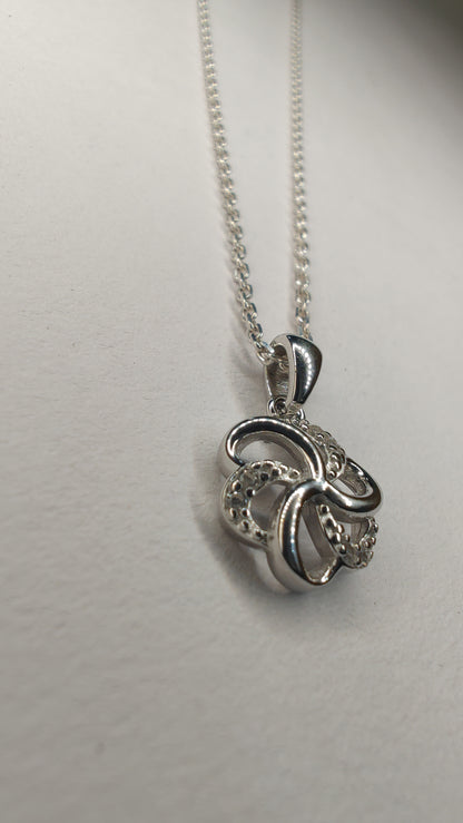 Silver Luminous Charm Pendant