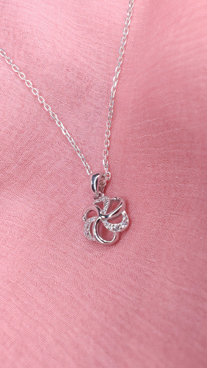Silver Luminous Charm Pendant