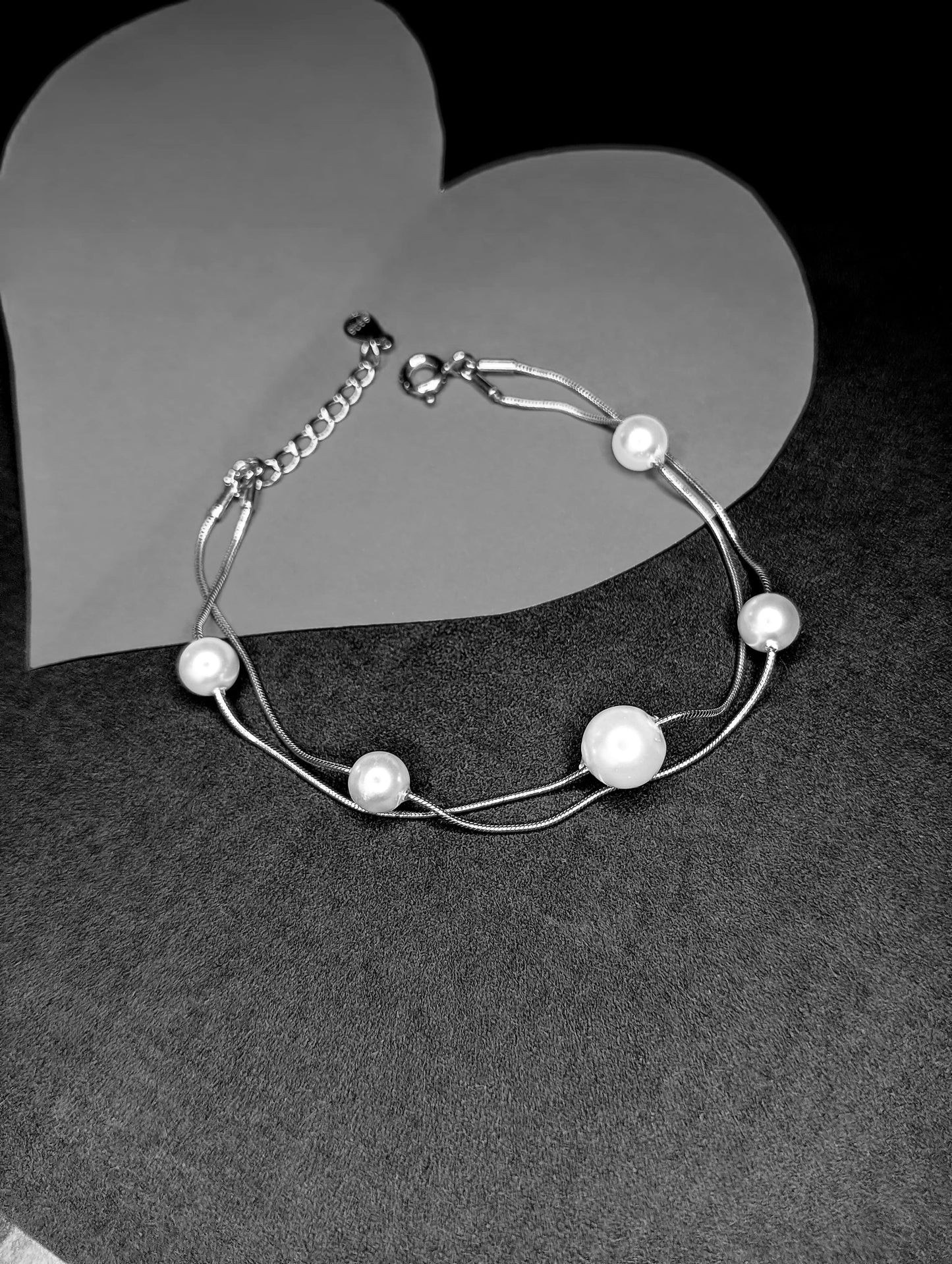 Double Layer Pearl Bracelet