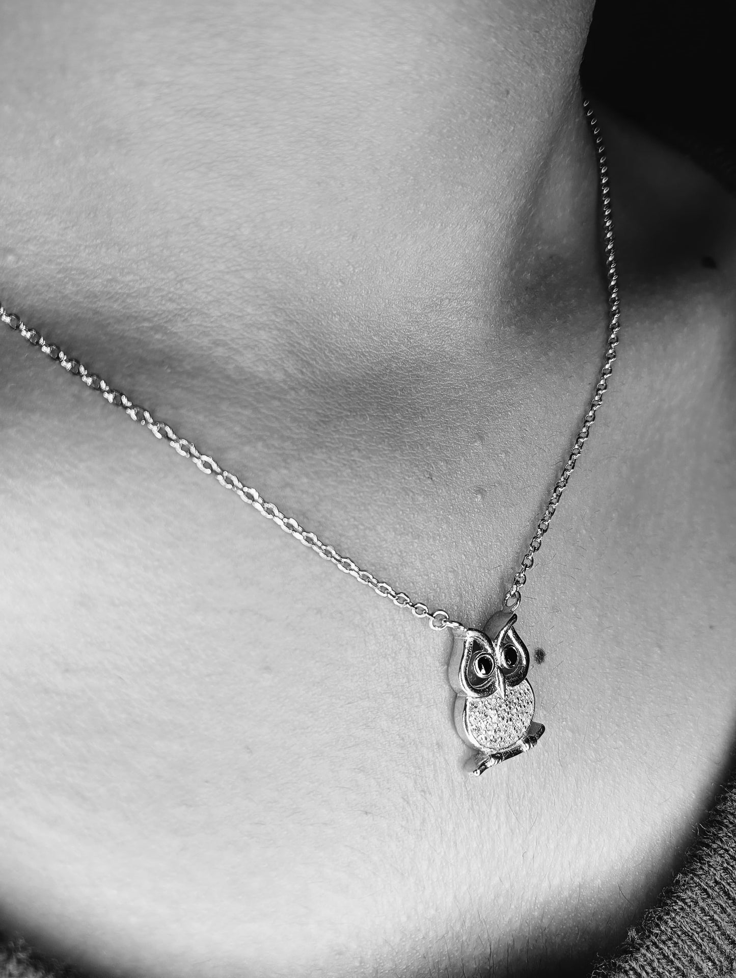 925 Silver OWL Pendant